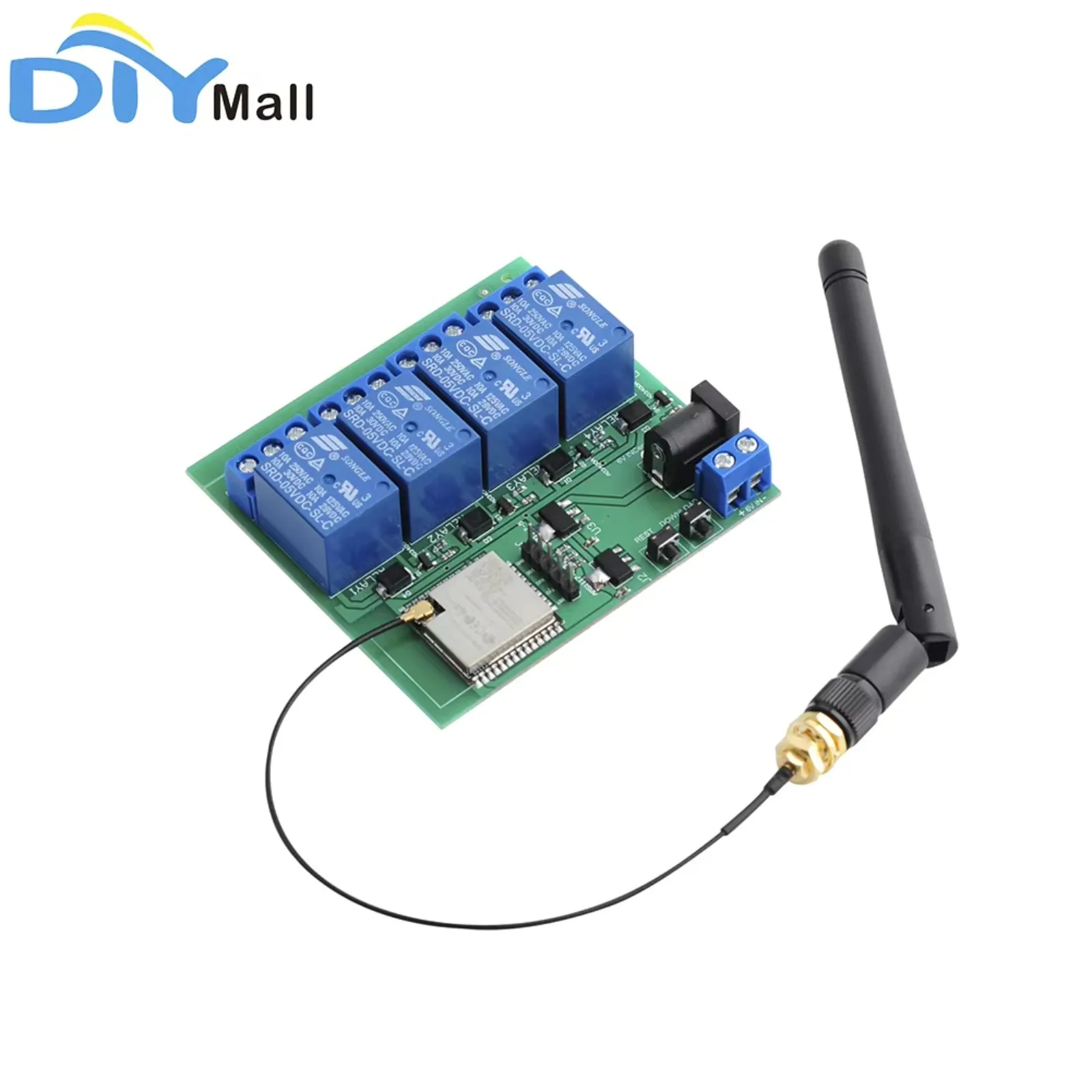 Relay Module 4 Channel - ESP32 4 Channel Wireless Relay Module
