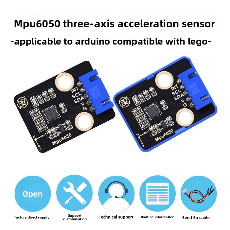 Mpu6050 - MPU6050 Six Axis Sensor Module 3D