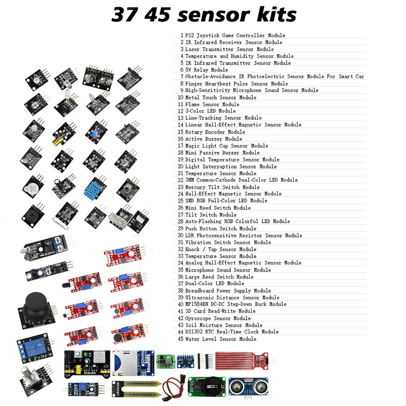 Sensor kit Sensor kit 45 senso - огляд і ціна Dht11