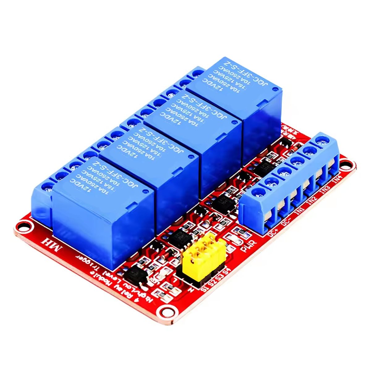A49T 4 Channel Relay Module 5V - огляд і ціна Relay Module 4 Channel