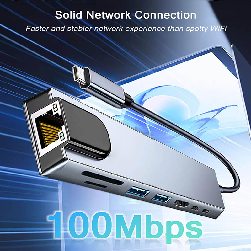 8 In 1 USB Type C Hub for MacB - огляд і ціна Sd Card Module