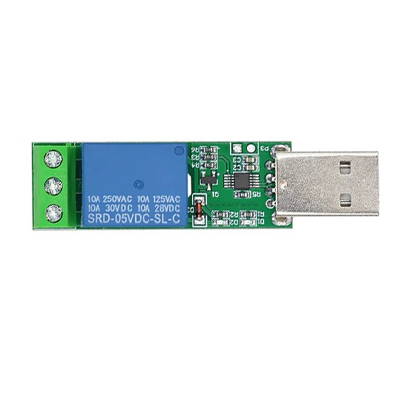 3/10/30Pcs HID Driverless USB  - огляд і ціна Relay Module 1 Channel
