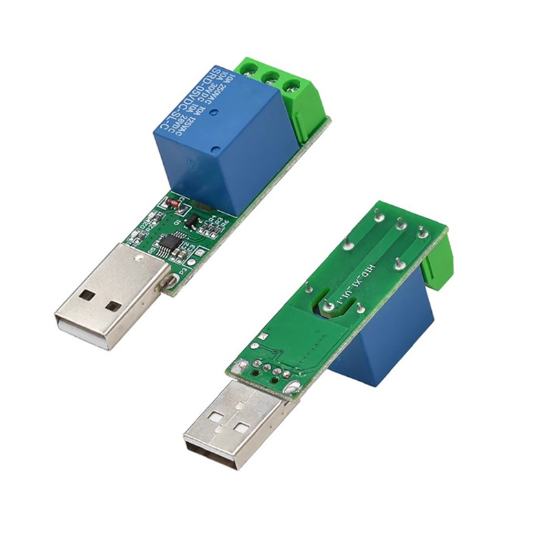 3/10/30Pcs HID Driverless USB  - огляд і ціна Relay Module 1 Channel