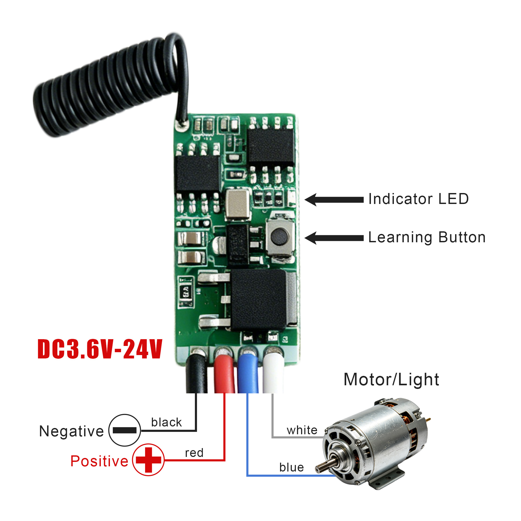 DC 3.7V-24V 433MHz Mini Wirele - огляд і ціна Joystick Module