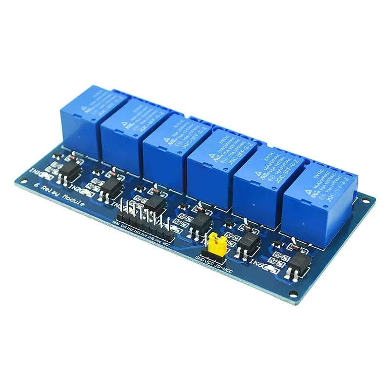 5V 1 2 4 6 8 Channel Relay Mod - огляд і ціна Relay Module 4 Channel