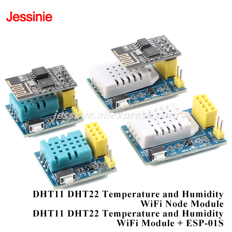 2pcs/1pc ESP8266 ESP-01S DHT11 - огляд і ціна Dht22