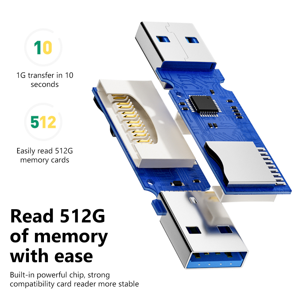 2 in 1 TF SD Card Reader USB 3 - огляд і ціна Sd Card Module