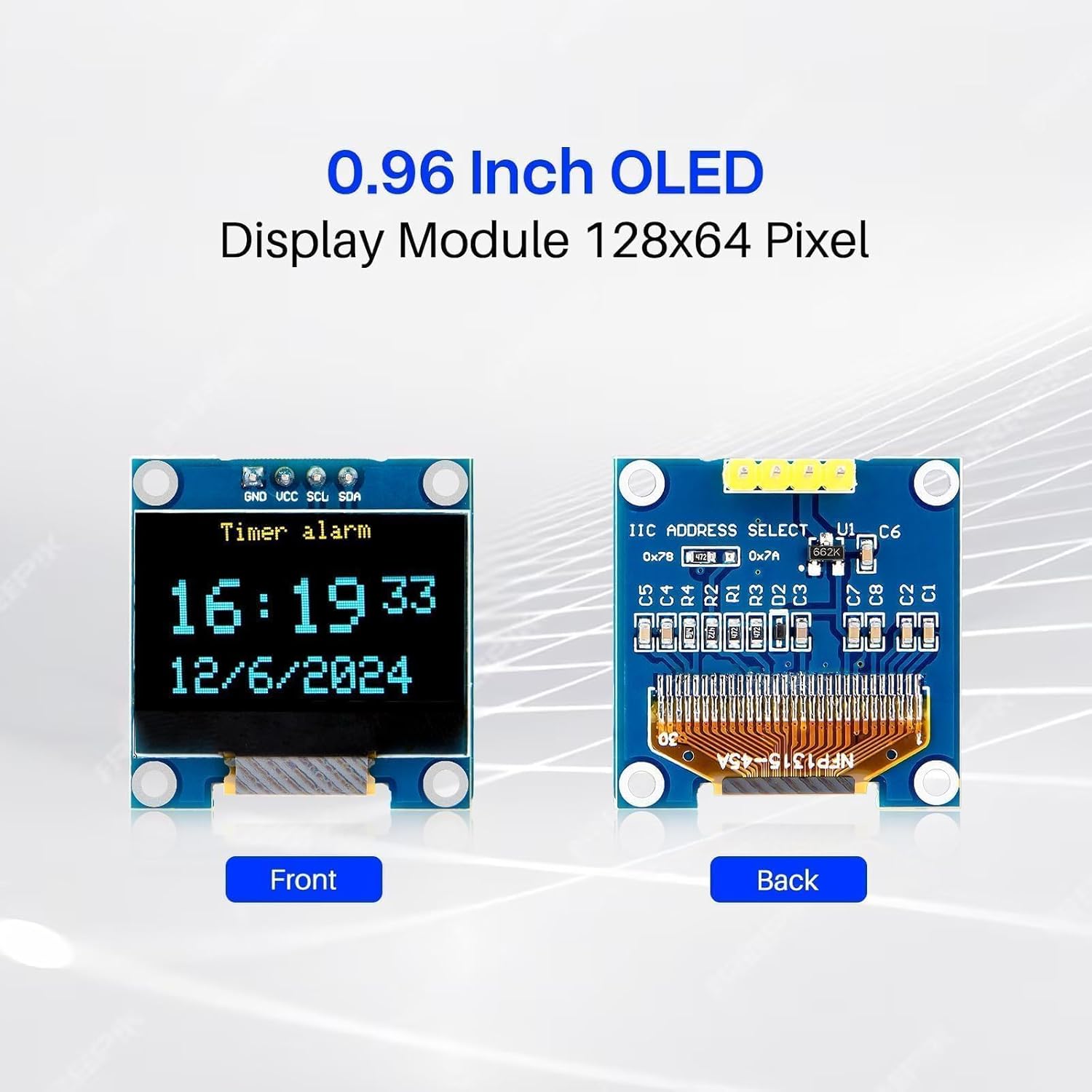 3PCS 0.96 Inch OLED Display Sc - огляд і ціна Ssd1306