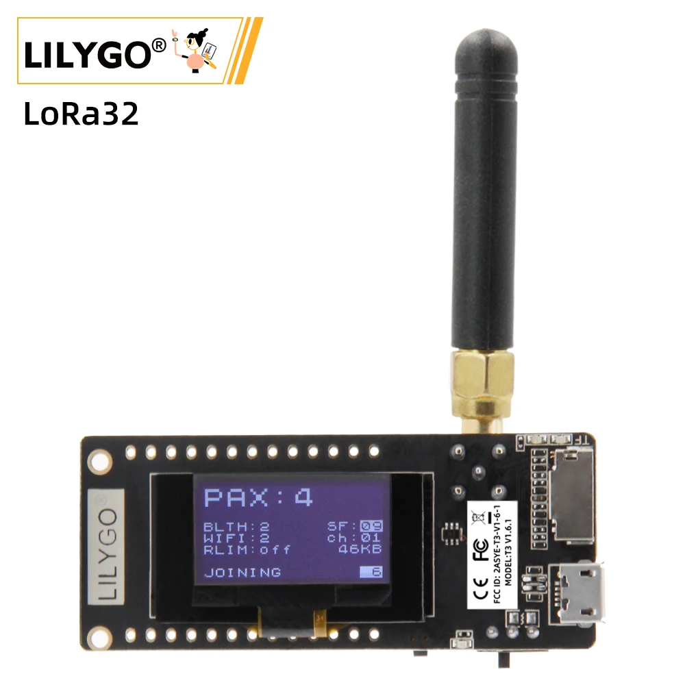 LILYGO® TTGO LoRa32 V2.1_1.6 V - огляд і ціна Sd Card Module
