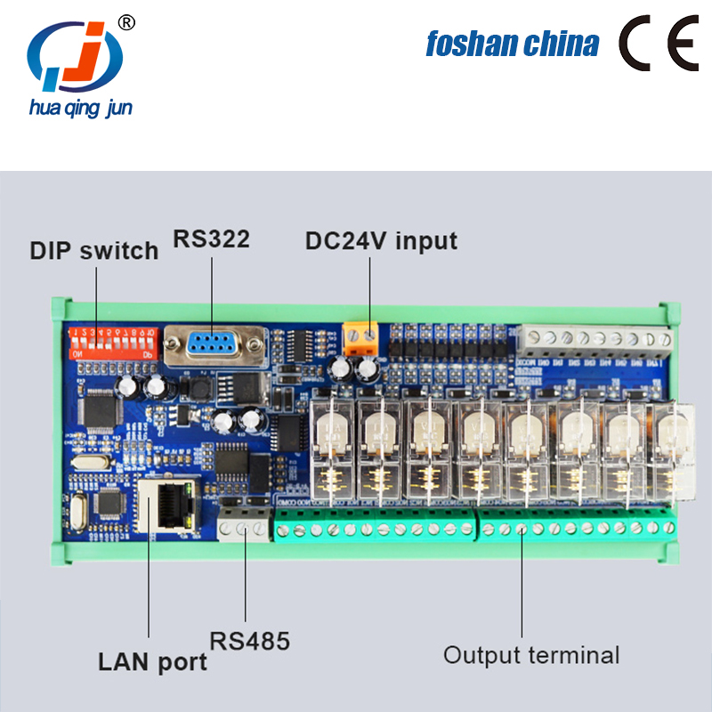 Huaqingjun 8-Channel RS485 Eth - огляд і ціна Relay Module 4 Channel