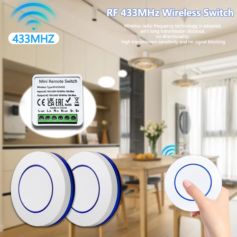 433HMz Wireless Light Switch 1 - огляд і ціна Joystick Module