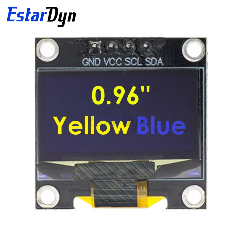 0.96 inch IIC SPI Serial 7/4Pi - огляд і ціна Ssd1306