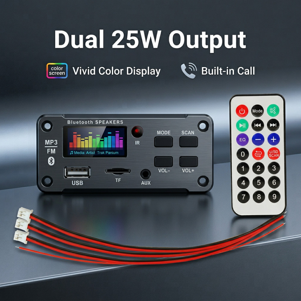 50W Amplifier Bluetooth MP3 WM - огляд і ціна Joystick Module