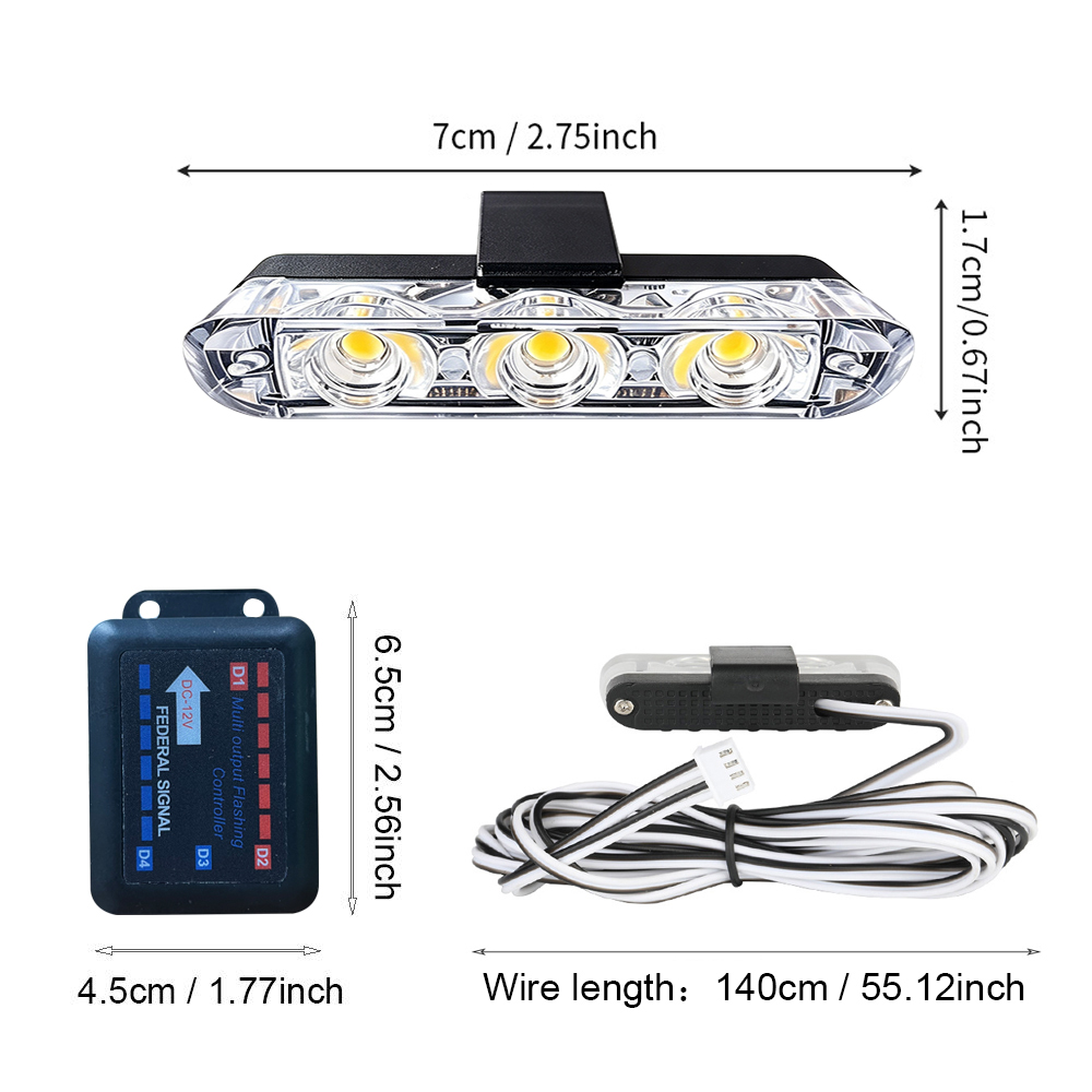  3LED 8 Modules Car Grille Fl - огляд і ціна Joystick Module