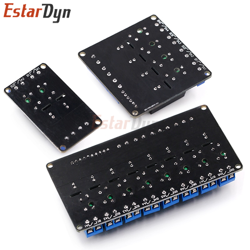 5V 1 2 4 8 Channel SSR G3MB-20 - огляд і ціна Relay Module 4 Channel