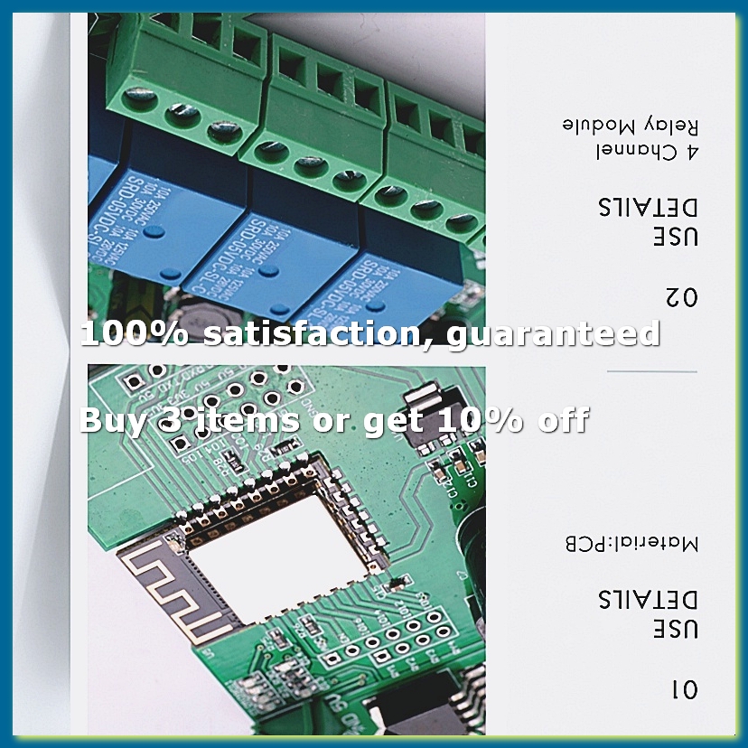 ESP8266 Wireless WIFI 4 Channe - огляд і ціна Relay Module 4 Channel